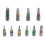 Σετ κατσαβιδιών Lylong Hex με μαγνητική μύτη T6-T40 4 τεμάχια 5