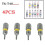 Σετ κατσαβιδιών Lylong Hex με μαγνητική μύτη T6-T40 4 τεμάχια 8