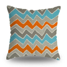 Cotton Linen Pillow Cases Abstract Geometric 2 pcs
