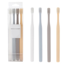 TACILIP toothbrush adult small head soft bristle 4pcs