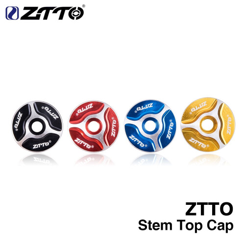 ZTTO Bicycle Fork Stem Top Cap Aluminum Cover 2