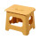 Folding Step Stool Lightweight Sturdy Non-Slip 1-Step Open 1