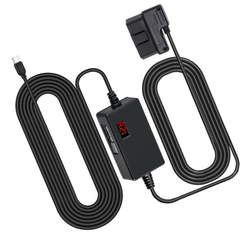 WINDLAND Dash Camera Hardwire Kit OBD to USB Power Cable