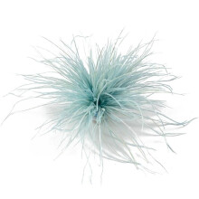 Feather Brooch Ostrich Feather Material 1 Piece