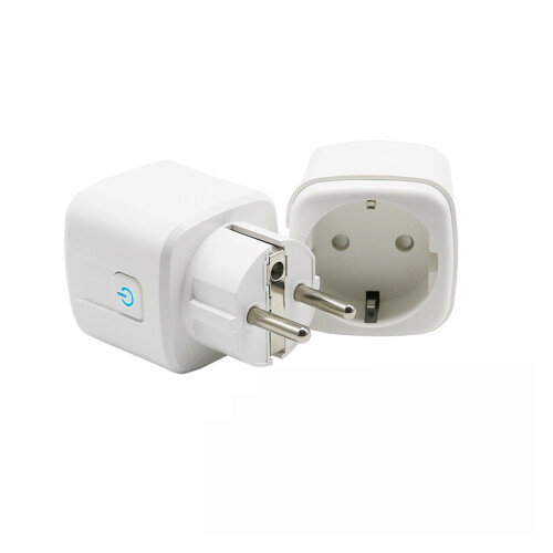 Smart WiFi-uttag 16A med strömövervakning och timer 1