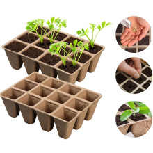 Planter nursery pots organic biodegradable 1 set