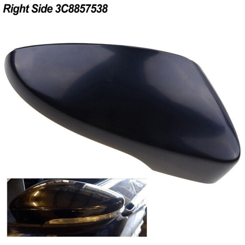 Right Rearview Mirror Cover Cap for VW Eos Scirocco Passat