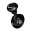 Car One-Button Start Decorative Cover Black 1