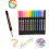 Outline Metallic Markers Double Line 12PCS 1