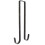 Double Side Wreath Hanger 14.96 Inch Black Metal 1