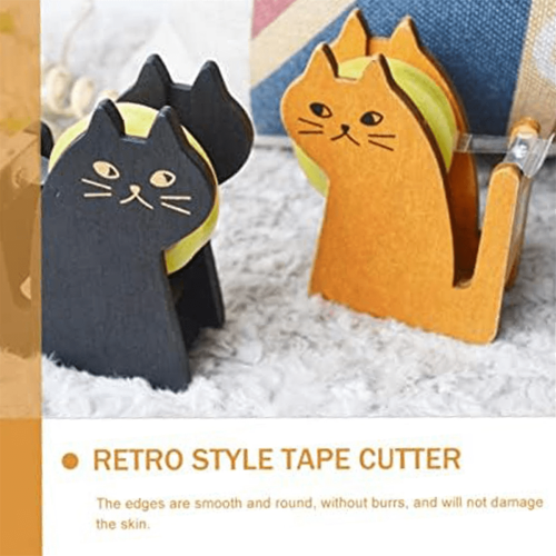 Katteformet tape dispenser med rulle, 2 stk. 2