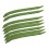 Artificial Green Beans Plastic Display Decor 1 Pair 1
