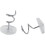 Clear Heads Twist Pins for Upholstery 30 pcs 1