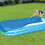 Capa inflável para piscina LWZWM, retangular, azul, em PE 4