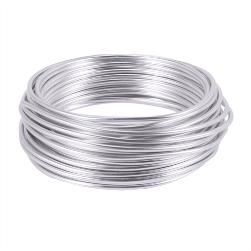 Aluminiumdraht 3 mm x 10 m, 6er-Packung Basteldraht 2