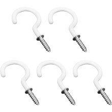 Metal Ceiling Hooks Question Mark Shape 10 pcs