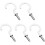 Metal Ceiling Hooks Question Mark Shape 10 pcs 1