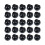 Troglfold black craft bear doll eyes round 100pcs 1