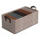 Storage Basket Bin Rectangular with Handles 1 Pack 1
