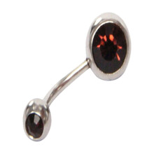 Body Chain for Women Stainless Steel Navel Ring 1 Piece
