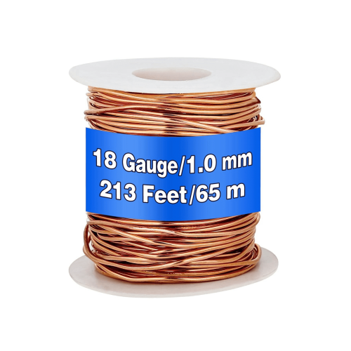 Kobbertråd Død Blød 18Gauge 1mm 1