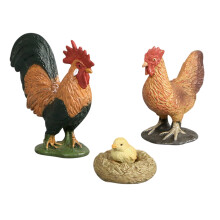 World Zoo Animal Model Figure Set Plastic Toy for Kids