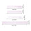 Set di righelli trasparenti per cucito e quilting (4 pezzi) 3