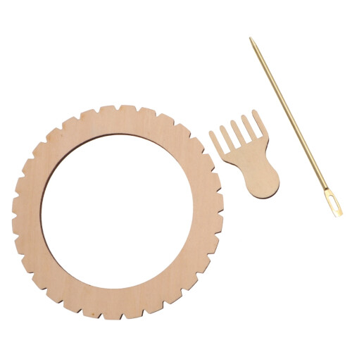 Beech Wood Round Loom for Knitting, Lightweight