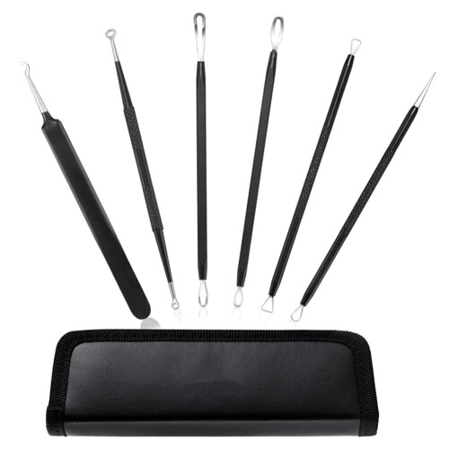 Blackhead Remover Tool Kit Stainless Steel 6-Piece