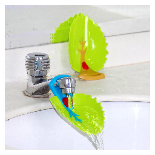 Extensor de torneira de pia infantil em silicone (1 peça) 1