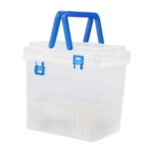 Marker Pen Carrying Case Clear Portable Storage Box 60 Slot