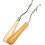 Wood Crochet Hooks for Dreadlocks - 2 Pcs Ergonomic 1