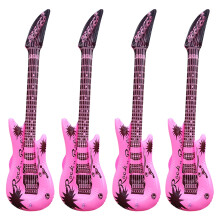 Kids Inflatable Guitar Toy Set Educational Stage Prop 4 PCS