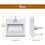 Night Light - NETBOAT - Pack of 2 - Motion Sensor - Light Sensor - Warm White 6