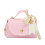 Faux Leather Handbag-Shaped Gift Bag with Ribbon Bow Handle 1