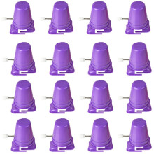 Clockwork Legged Robot Toy Purple 40PCS