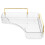 Bathroom Corner Organizer for Countertop and Vanity 2