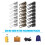 Zipper Slider Replacements Multi-Purpose 57 pcs 3