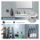 Suction Cup Hooks for Shower Wall 2 or 4 pcs 5
