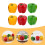Artificial Bell Peppers Simulation Model 6 pcs 8