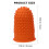 M'lis gummifingertupper assortert, 10 stk. 4