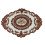 Embroidered Lace Placemat Coaster Set 2 pcs 1