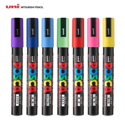 Posca acrylic marker pen light orange PC-1M 2