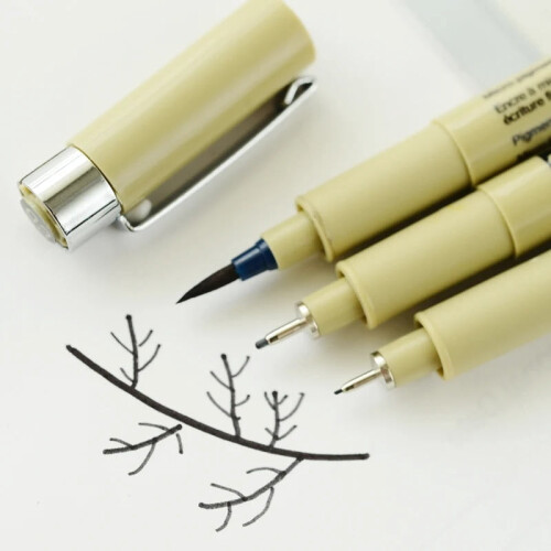 Sakura Liner Pen waterproof black fineliner set 1 pc 2