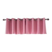 Tainini Kitchen Valance Curtains Thermal Insulated Rod