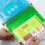 A6 binder pockets PVC zipper folder for 6-ring notebook blue 2