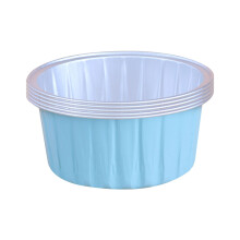 Reusable aluminum foil tin cups for air fryer 5 pcs