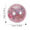 Acrylic decorative loose beads 200 pcs 3