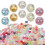 Acrylic decorative loose beads 200 pcs 4