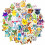 Pokemon vinyl stickers waterproof 50 pcs 1